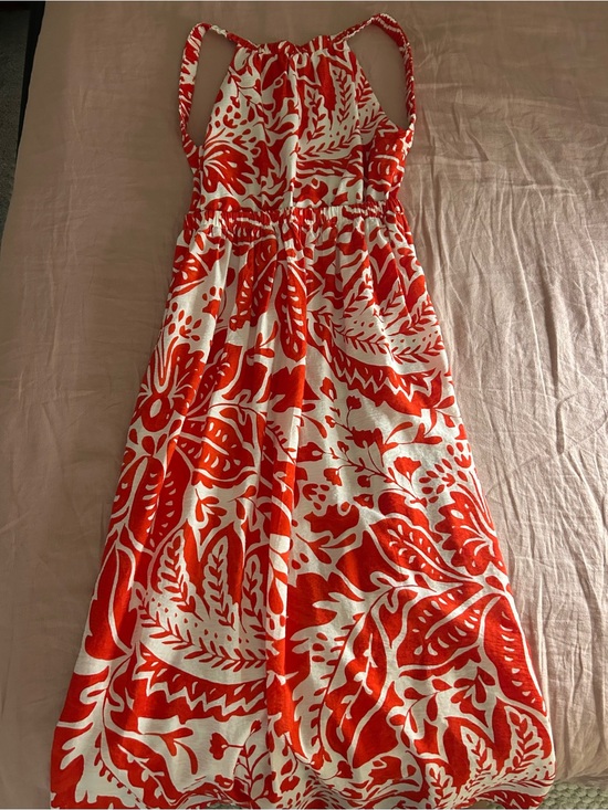 Banana Republic Dresses & Skirts - Women’s Red & White Floral Summer Dress